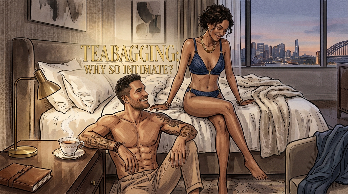 Teabagging: Why This Oral Sex Act Feels So Intimate