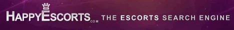 Happy Escorts banner advertisement