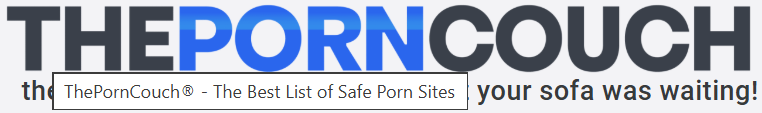 The Porn Couch banner advertisement